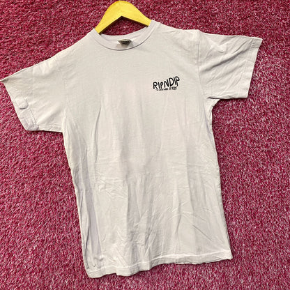 RIPNDIP Great Wave Lord Nermal Graphic Design T-Shirt Small