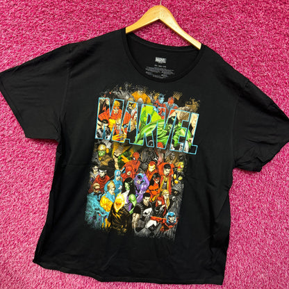 Marvel collage T-shirt size 3XL