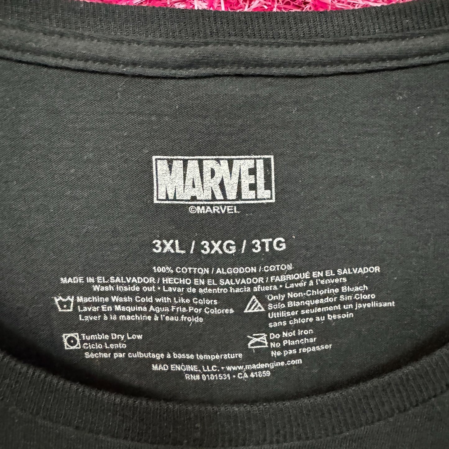 Marvel collage T-shirt size 3XL