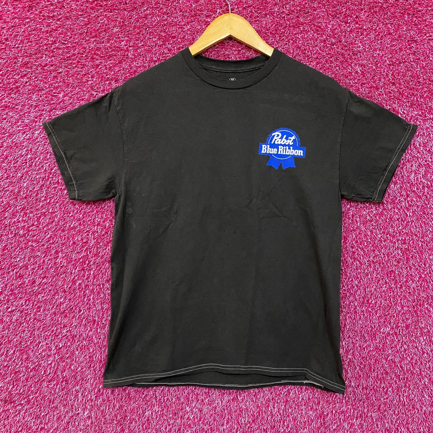 Pabst Blue Ribbon Racing Since 1844 T-Shirt Medium