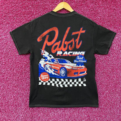 Pabst Blue Ribbon Racing Since 1844 T-Shirt Medium