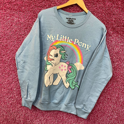 My Little Pony G1 Unicorn Hasbro Animated Series Crewneck XS