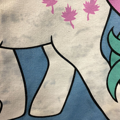 My Little Pony G1 Unicorn Hasbro Animated Series Crewneck XS