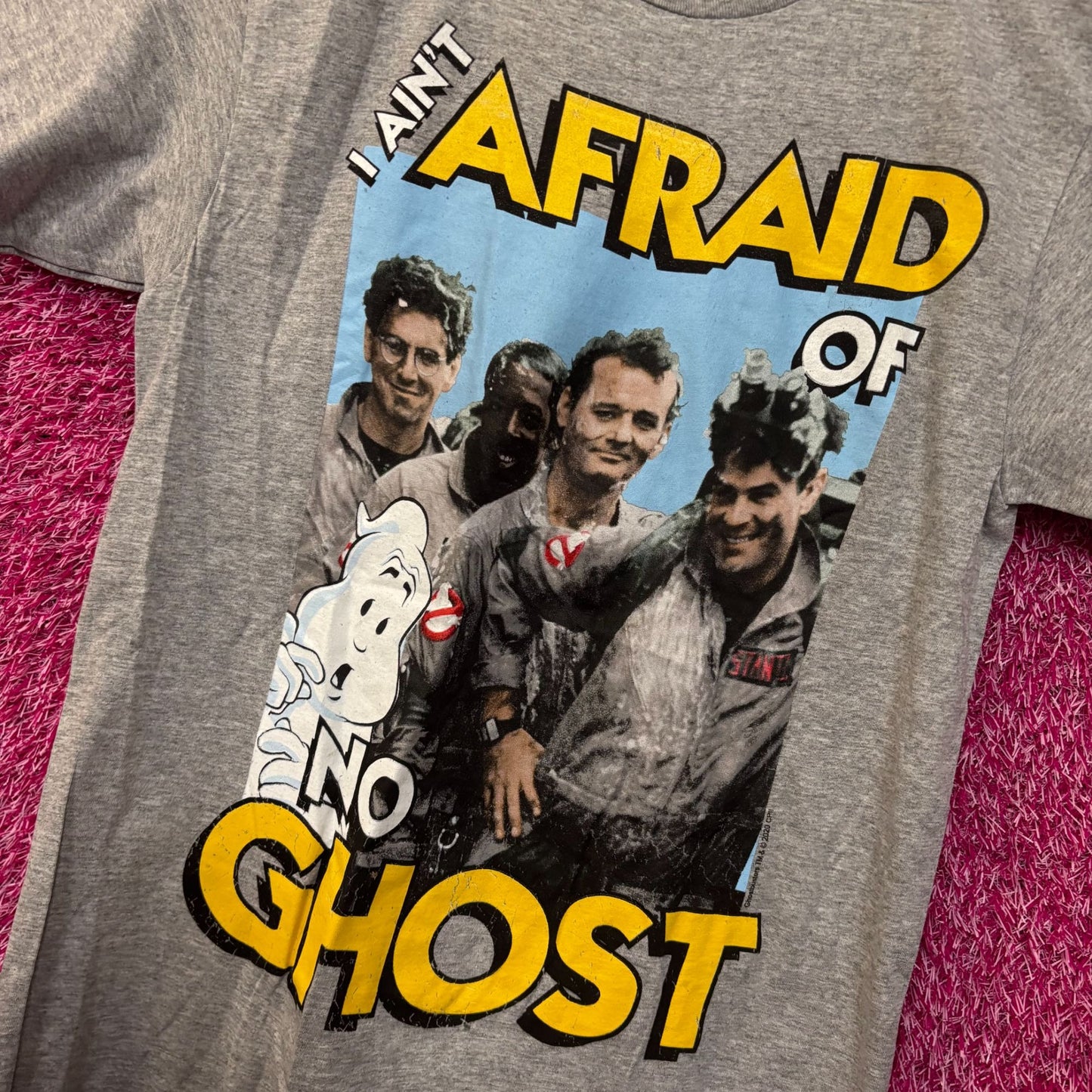 Ghostbusters Ain't Afraid Of No Ghost T-Shirt Small