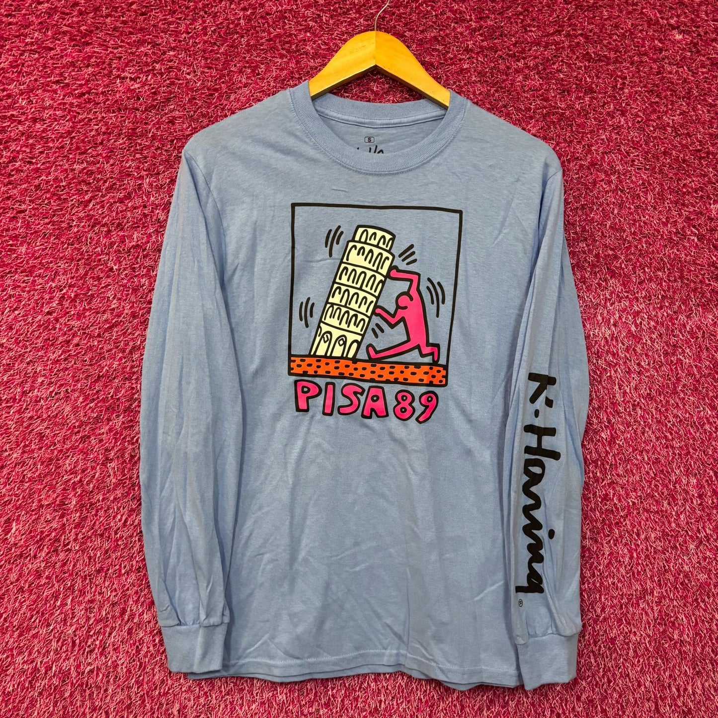 Keith Haring Pisa 89 Long Sleeve T-Shirt Small