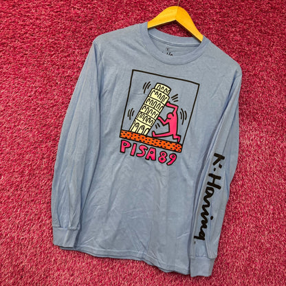 Keith Haring Pisa 89 Long Sleeve T-Shirt Small