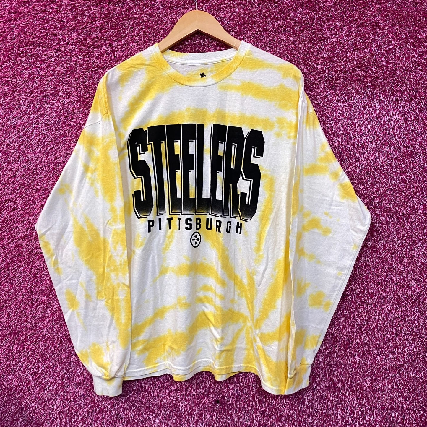 NFL Franchise AFC North Pittsburgh Steelers Tie-Dye Long Sleeve Large