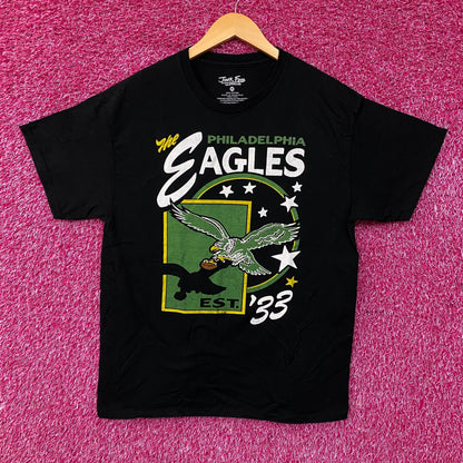 Junk Food Clothing Philadelphia Eagles Star Power Graphic T-Shirt Medium