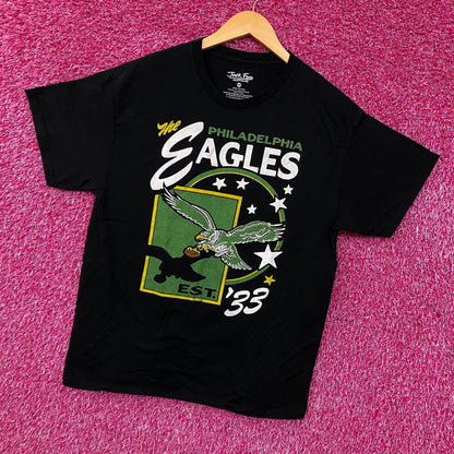 Junk Food Clothing Philadelphia Eagles Star Power Graphic T-Shirt Medium