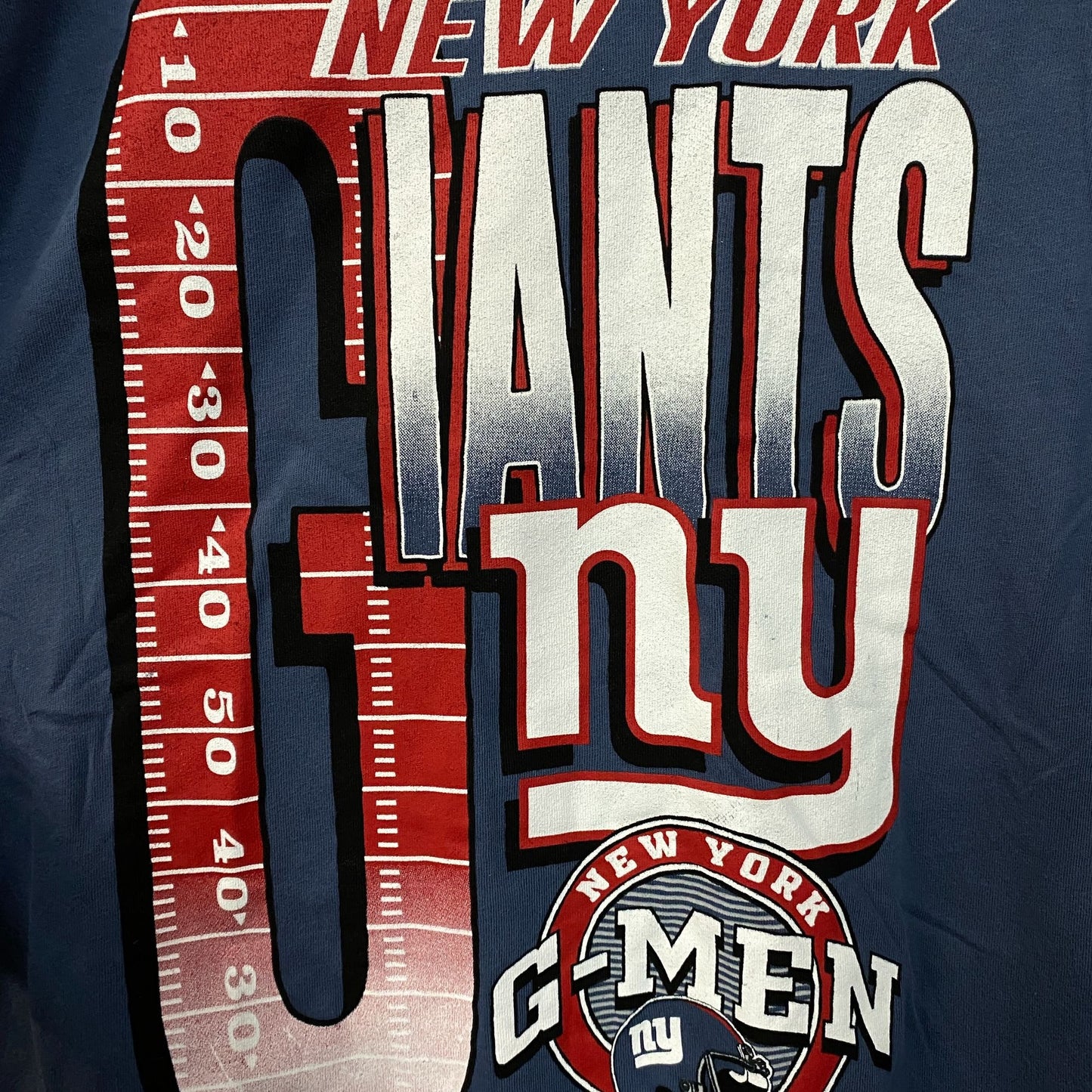 Junk Food Clothing New York Giants G-Men Graphic Women's T-Shirt Small