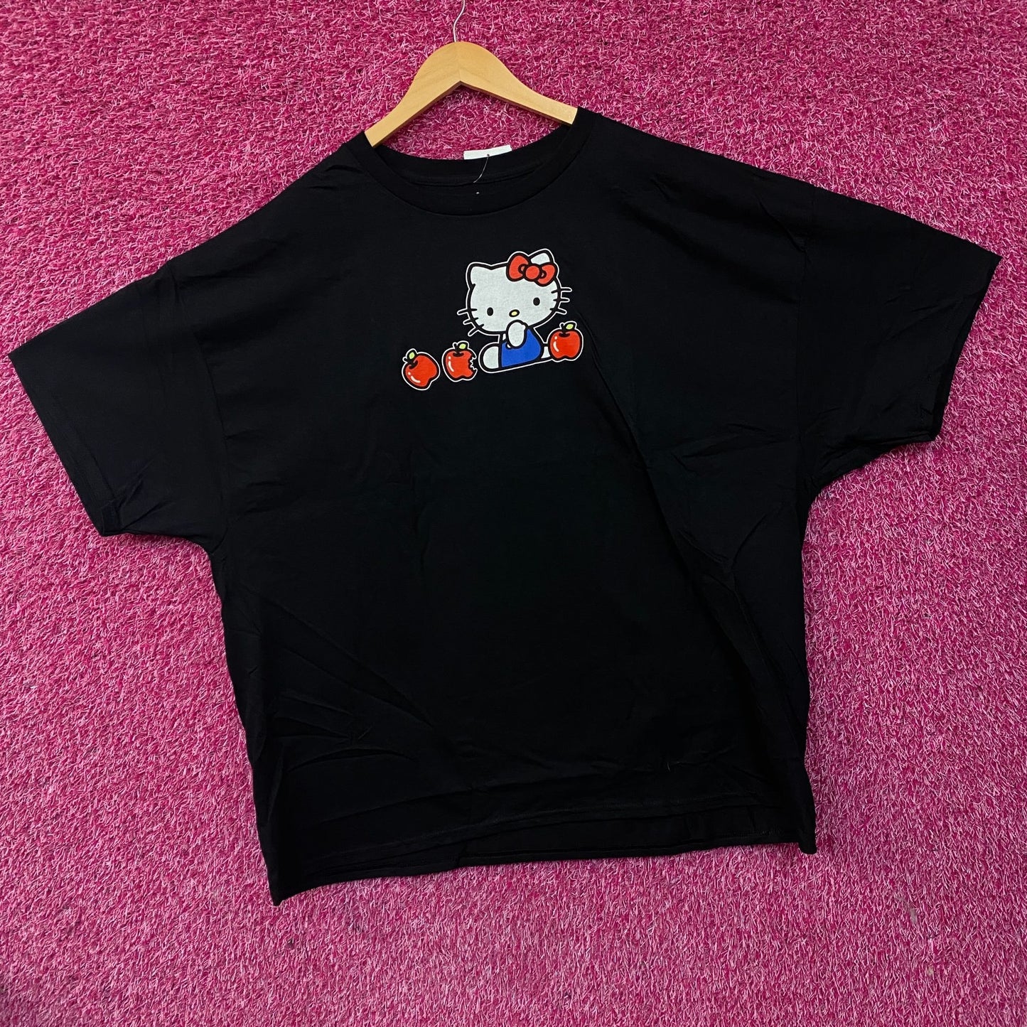 Sanrio Hello Kitty Apple A Day Cute Graphic T-Shirt 2XL