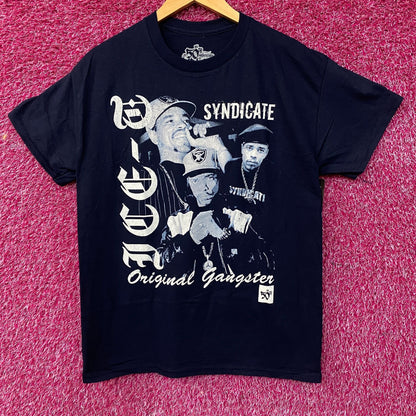 Ice-T Rhyme Syndicate 50th Anniversary of Hip Hop Graphic T-Shirt Medium