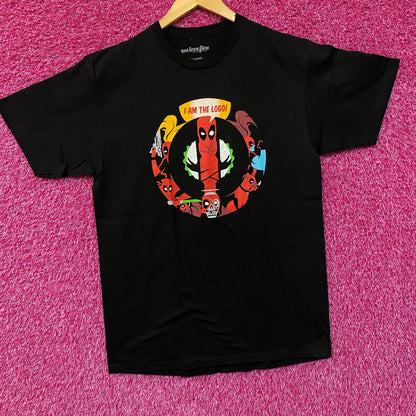Deadpool I Am the Logo Promo Marvel x We Love Fine T-Shirt L