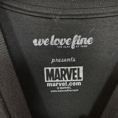 Deadpool I Am the Logo Promo Marvel x We Love Fine T-Shirt L