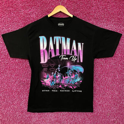 DC Comics Batman Group Team Up Graphic  T-Shirt Large
