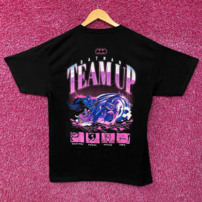 DC Comics Batman Group Team Up Graphic  T-Shirt Large