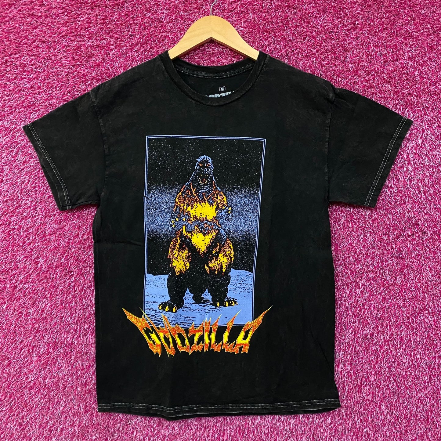 Godzilla vs. Destoroyah Flames Graphic T-Shirt Medium