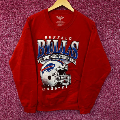 Junk Food Clothing Buffalo Bills Welcome Home Stadium Tour 2026-27 Sweatshirt Small