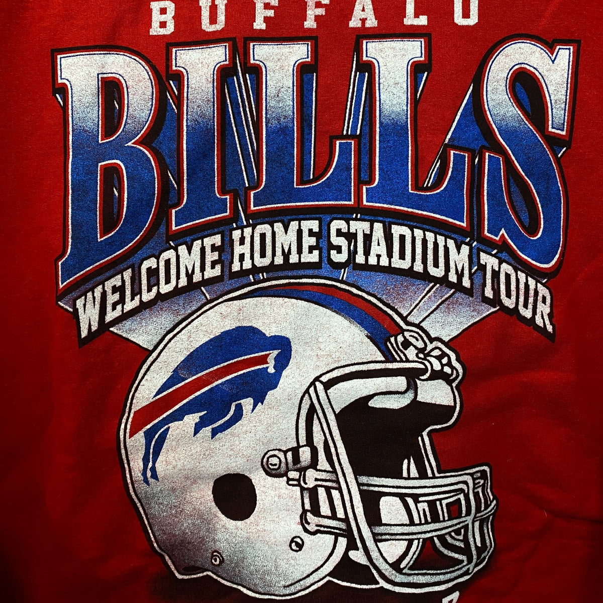 Junk Food Clothing Buffalo Bills Welcome Home Stadium Tour 2026-27 Sweatshirt Small