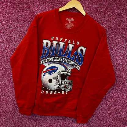Junk Food Clothing Buffalo Bills Welcome Home Stadium Tour 2026-27 Sweatshirt Small