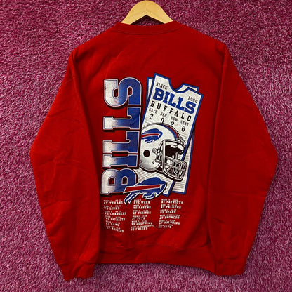 Junk Food Clothing Buffalo Bills Welcome Home Stadium Tour 2026-27 Sweatshirt Small