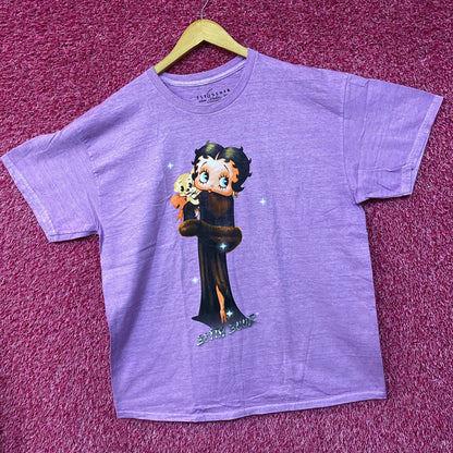 Betty Boop and Pudgy Vintage Style T-Shirt Large