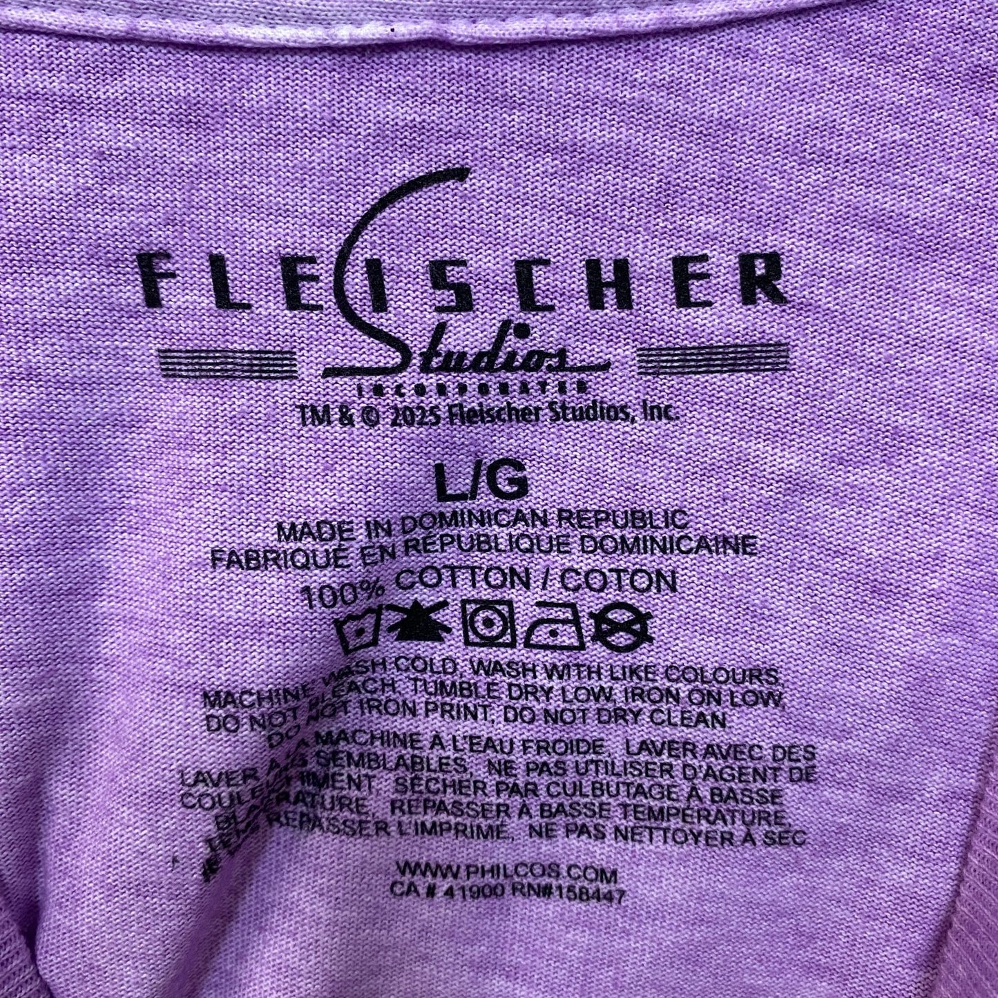 Betty Boop and Pudgy Vintage Style T-Shirt Large