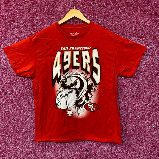 Junk Food Clothing NFL San Francisco 49ers Breakthrough Flea Market Tee Medium