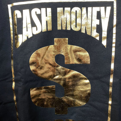 Cash Money Records Gold Foil Logo Crewneck Sweater Large
