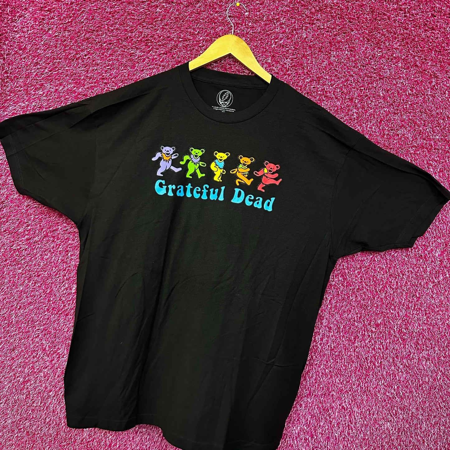 Grateful Dead Dancing Bears Rock Tshirt size 2X