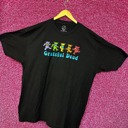 Grateful Dead Dancing Bears Rock Tshirt size 2X