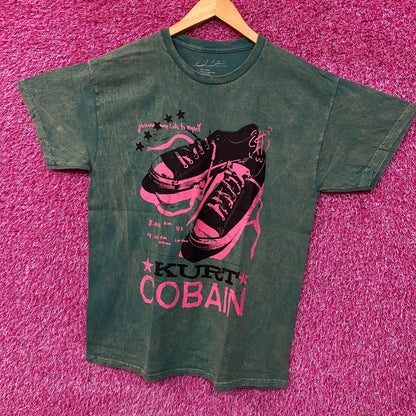 Kurt Cobain Obscene Phone Calls to Myself Nirvana Grunge T-Shirt Large