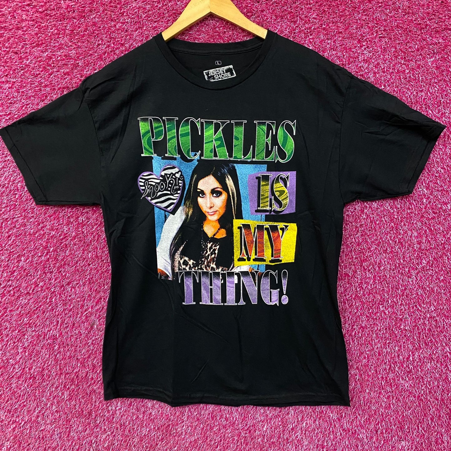 MTV Jersey Shore Snooki Pickles is My Thing T-Shirt Large