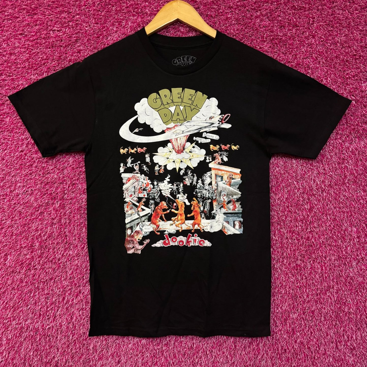 Green Day Dookie Album Cover Art Pop-Punk Rock Tee SM