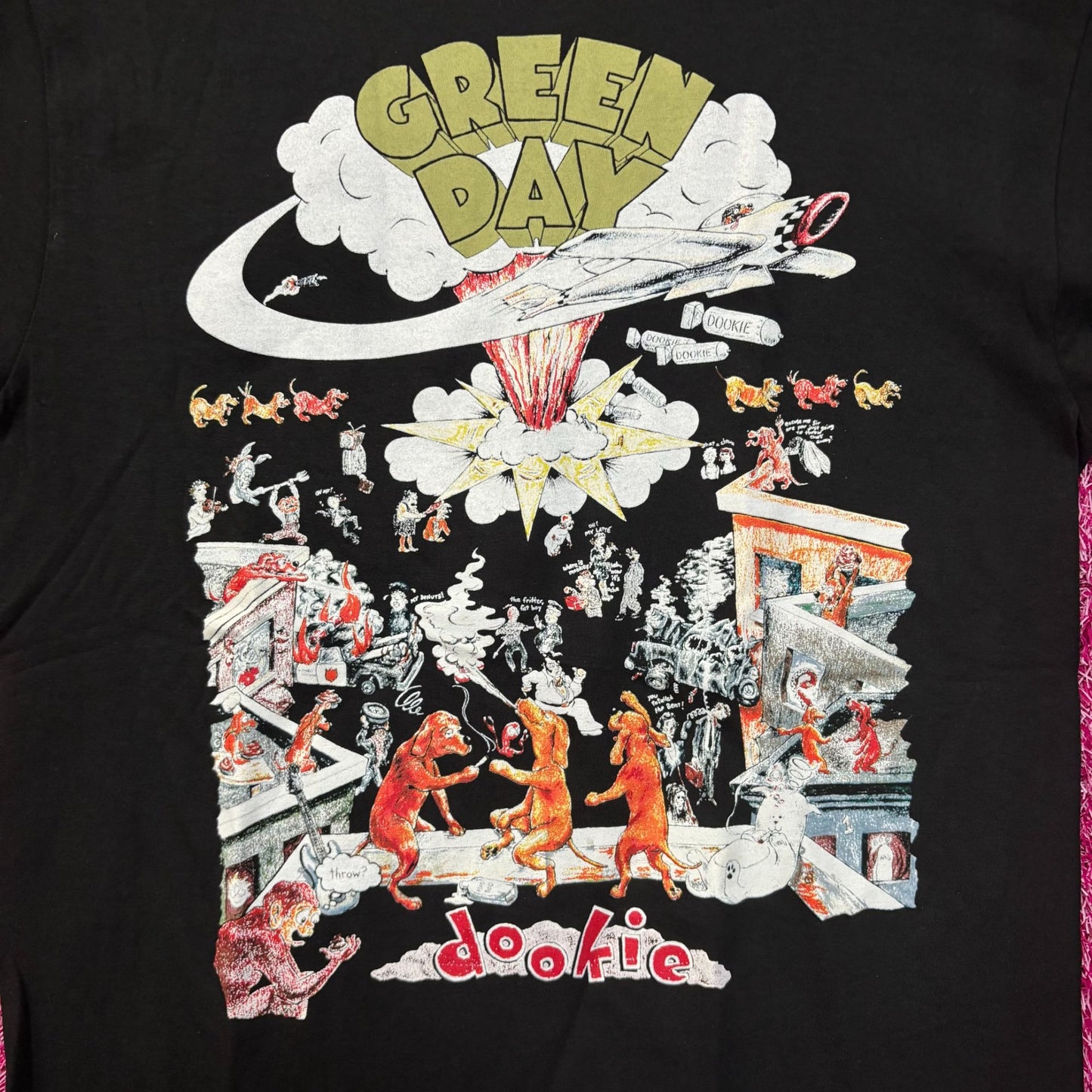 Green Day Dookie Album Cover Art Pop-Punk Rock Tee SM