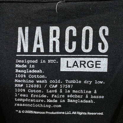 Netflix Narcos Pablo Escobar Tshirr size Large