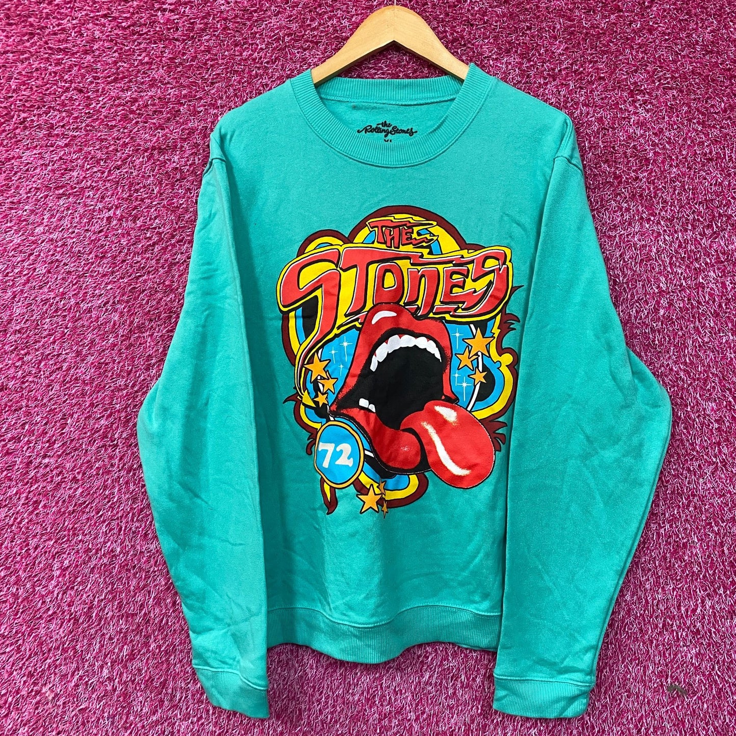 The Rolling Stones Tongue Logo Crewneck size XL