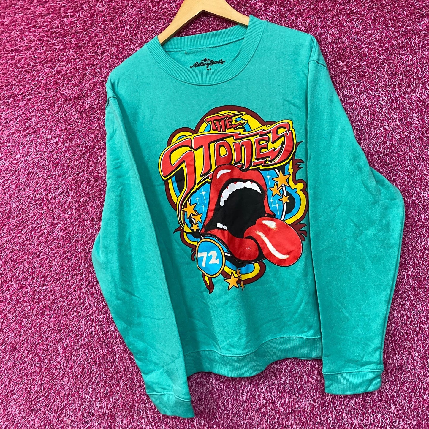 The Rolling Stones Tongue Logo Crewneck size XL