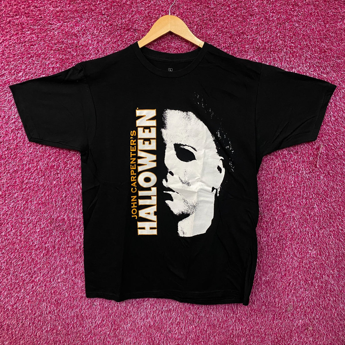 John Carpenter's Halloween Michael Myers Face Graphic T-Shirt Large