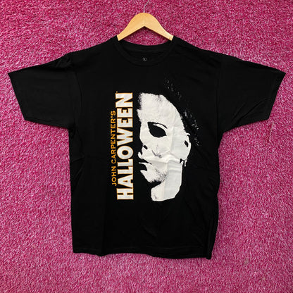 John Carpenter's Halloween Michael Myers Face Graphic T-Shirt Large