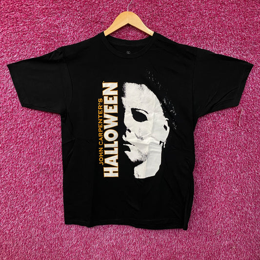 John Carpenter's Halloween Michael Myers Face Graphic T-Shirt Large