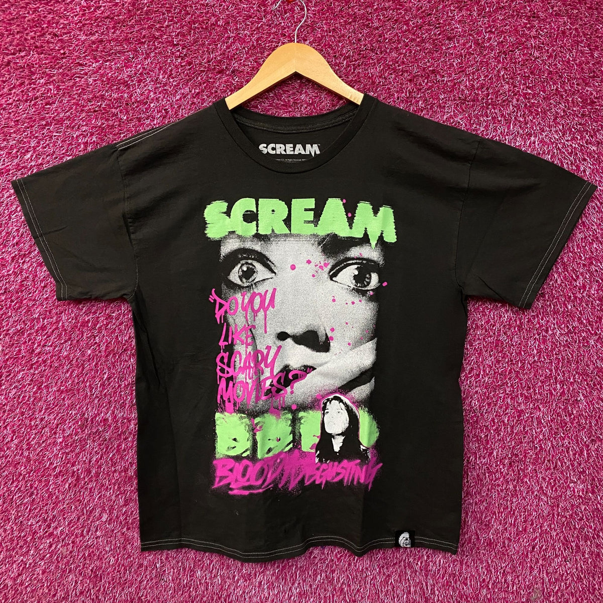 Scream x Bloody Disgusting Scary Movies Scream T-Shirt Large