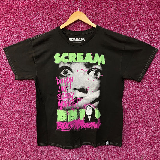 Scream x Bloody Disgusting Scary Movies Scream T-Shirt Large