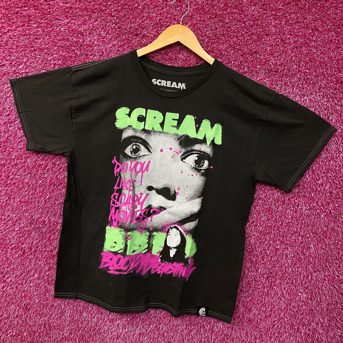 Scream x Bloody Disgusting Scary Movies Scream T-Shirt Large