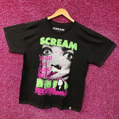 Scream x Bloody Disgusting Scary Movies Scream T-Shirt Large