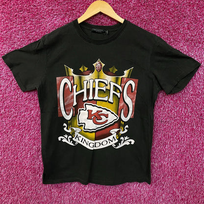 Junk Food Clothing Kansas City Chiefs Kingdom Vintage Style T-Shirt Medium