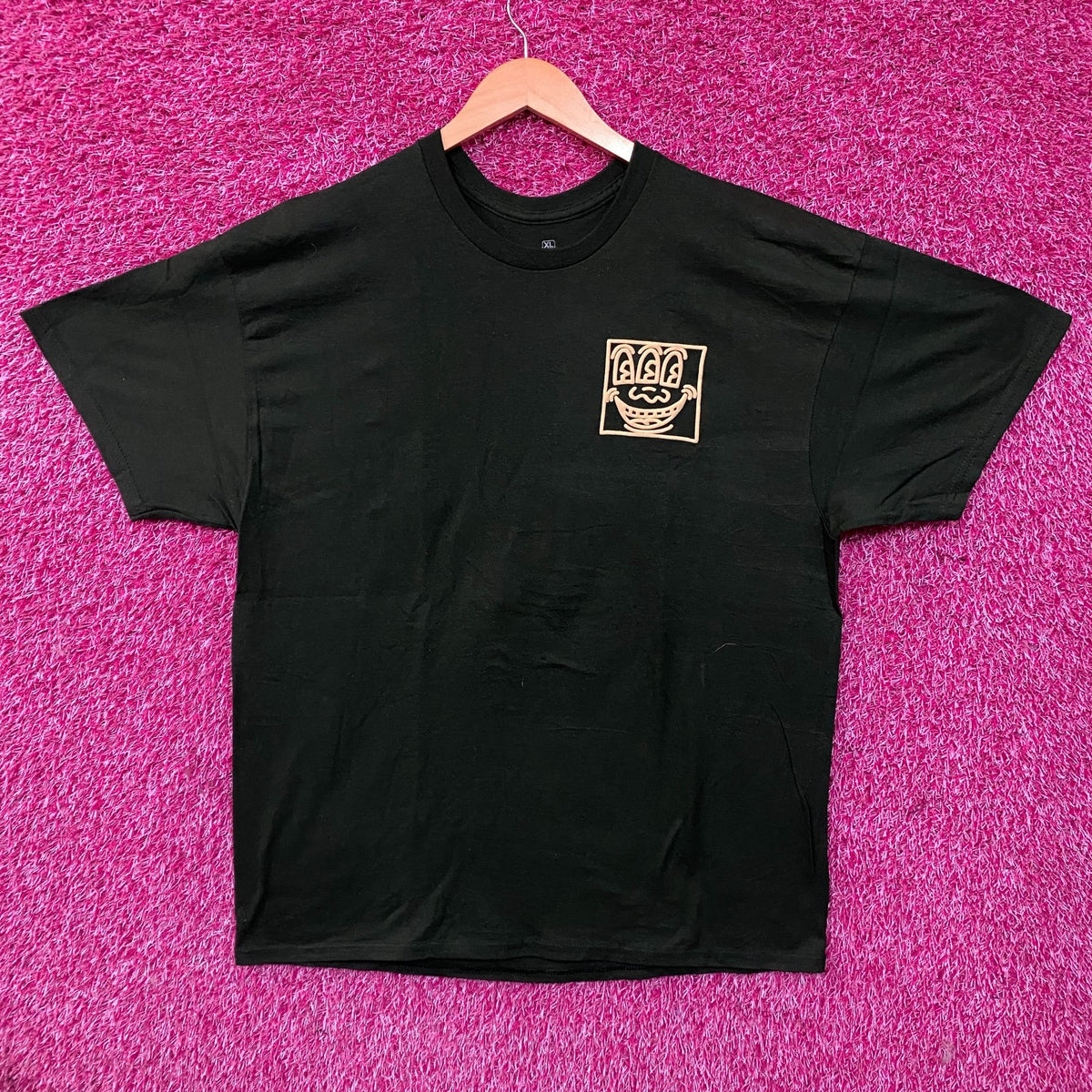 Keith Haring Three Eye Monster Art Graphic Tee XL