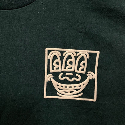 Keith Haring Three Eye Monster Art Graphic Tee XL