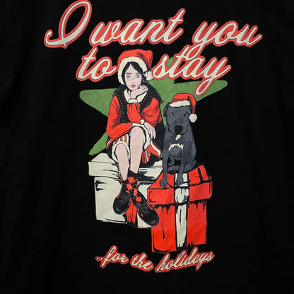 Billie Eilish Stay For The Holidays Graphic T-shirt XL