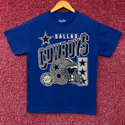 Junk Food Clothing NFL Dallas Cowboys Checkdown Flea Market Tee Small